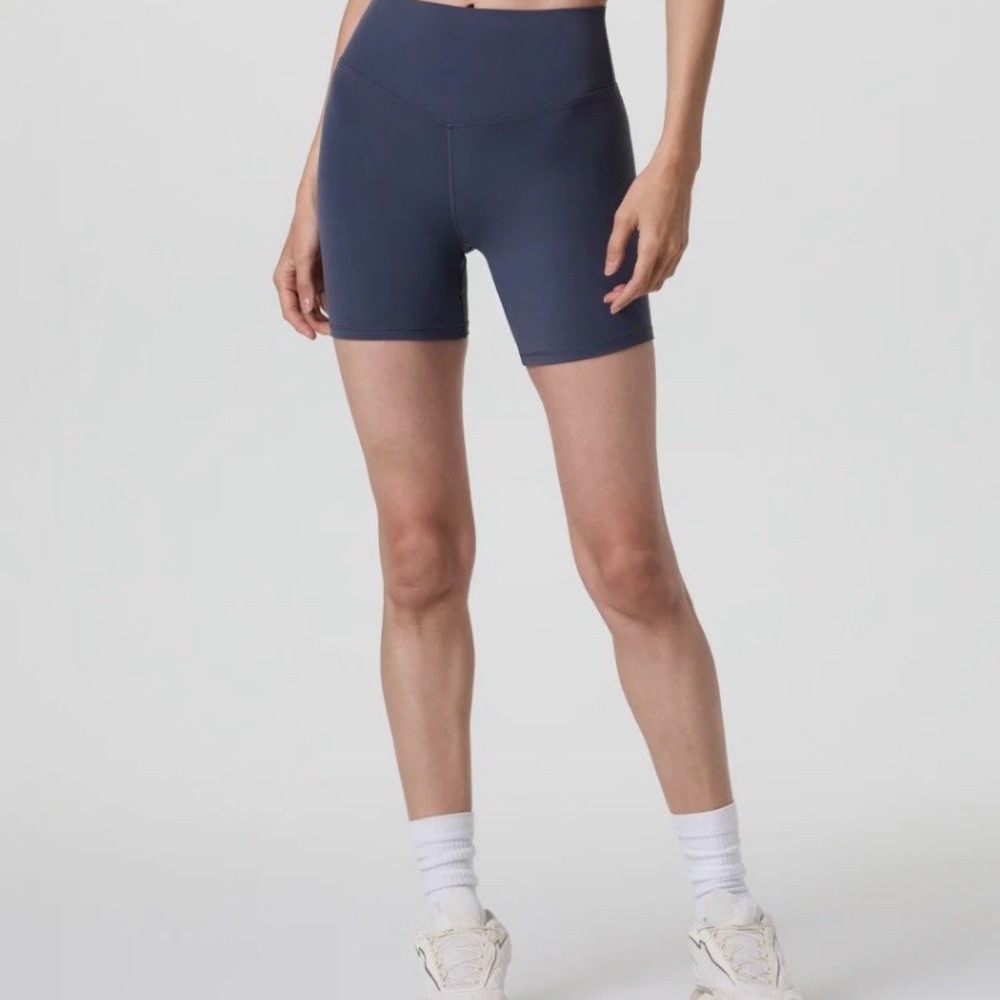 Vuori All The Form Azure Bike Shorts, XS